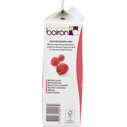 Boiron Fruit Puree - Raspberry - 1 L (33.8 oz)