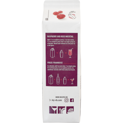 Boiron Fruit Puree - Raspberry - 1 L (33.8 oz)