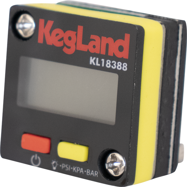 Digital Mini Pressure Gauge - 0-90 psi