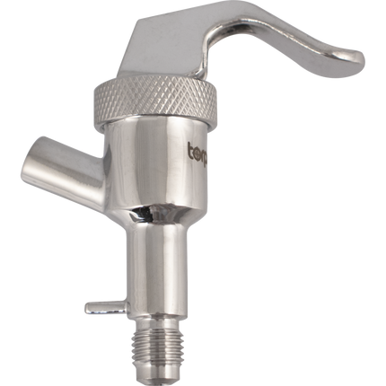 Torpedo Keg Faucet - Stainless Steel - Handheld (Picnic Tap) - 1/4 in. Male Flare