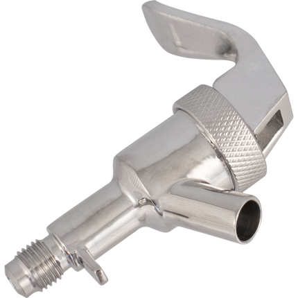 Torpedo Keg Faucet - Stainless Steel - Handheld (Picnic Tap) - 1/4 in. Male Flare