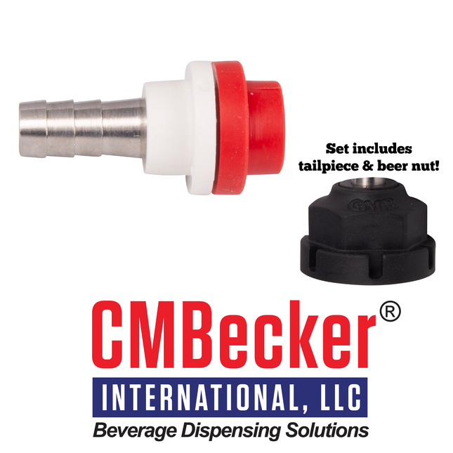 CM Becker | 7mm nipple and nut combo (one of each)