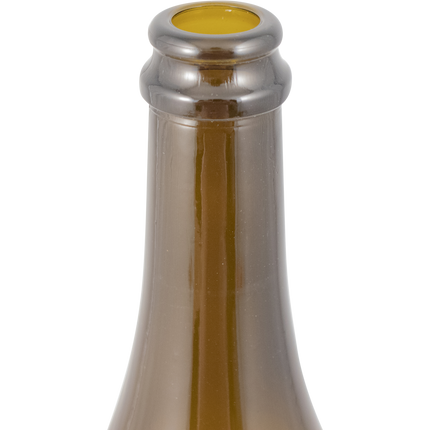 750mL Antique Green Farro Glass Champagne Bottles, Punted - Case of 12 - PLACEHOLDER