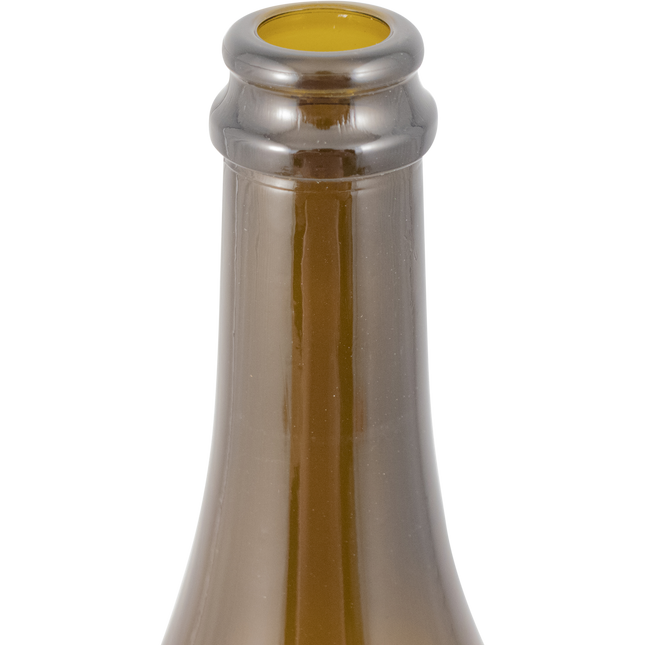 750mL Antique Green Farro Glass Champagne Bottles, Punted - Case of 12 - PLACEHOLDER