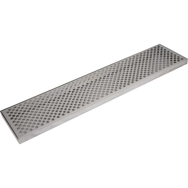 Komos Double-Wide Drip Tray - Countertop Stainless Steel - 29.5 in. x 6.7 in.