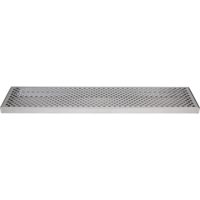 Komos Double-Wide Drip Tray - Countertop Stainless Steel - 29.5 in. x 6.7 in.