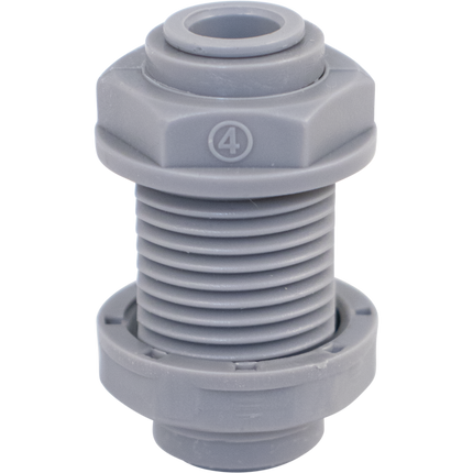 Duotight - 8mm (5/16) Female Bulkhead w/ Lock Nut