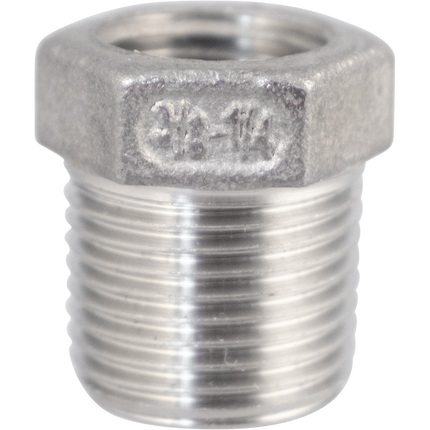 Stainless - 3/8 in. x 1/4 in. BSPT Reducing Bush