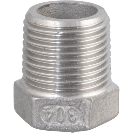Stainless - 3/8 in. x 1/4 in. BSPT Reducing Bush