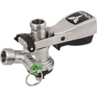 KOMOS Keg Coupler - S-Style Sanke Coupler with PRV (Stainless)