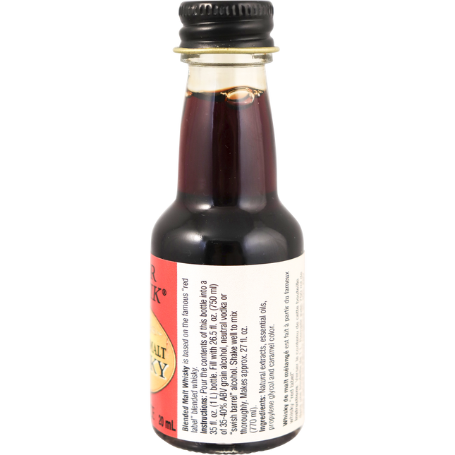 Liquor Quik Essence - Blended Malt Whiskey Essence - 20 mL