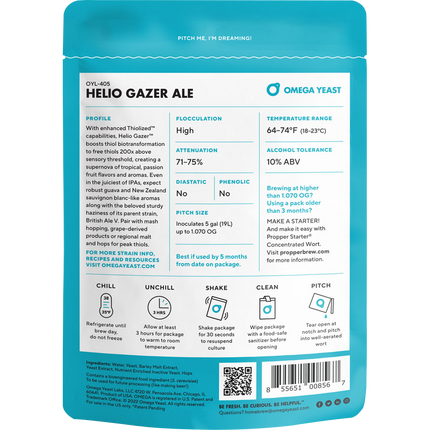 Omega Yeast - Helio Gazer Ale