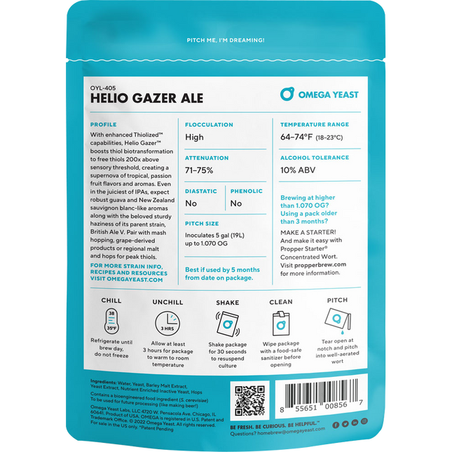 Omega Yeast - Helio Gazer Ale