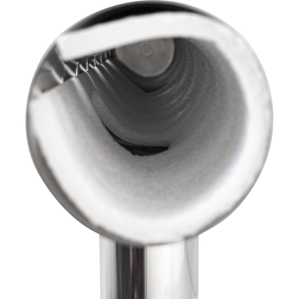 Komos Double T Bar Draft Tower - Brushed Stainless - 6 Tap