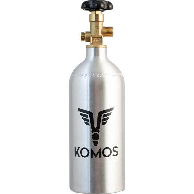 2.5 lb Aluminum CO2 Tank - KOMOS