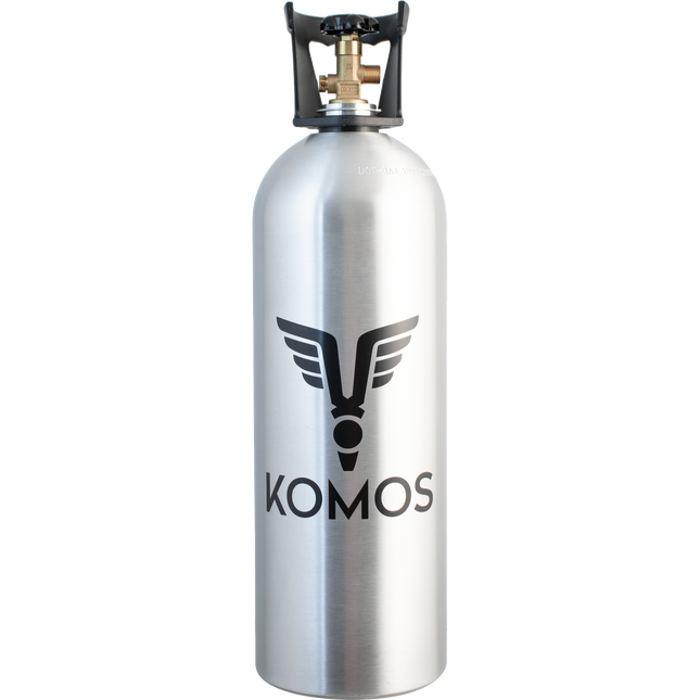 20 lb Aluminum CO2 Tank - KOMOS