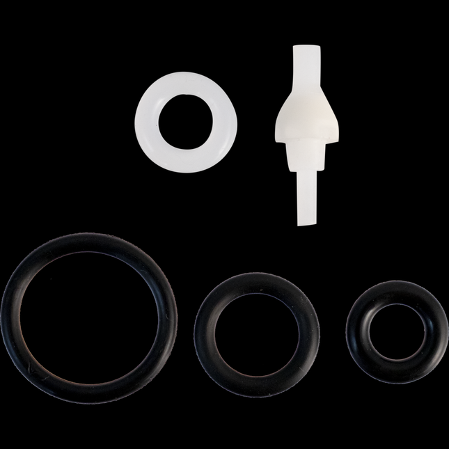 Replacement Seal Kit for Duotight Flow Control Ball Lock Bev Out (Black) - 8mm (5/16)