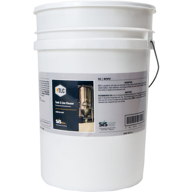 SIS Brew - TLC, Powdered Alkaline Cleaner - 50 lb