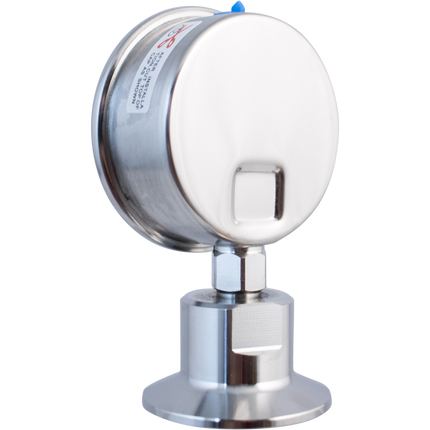 BrewBuilt - Stainless - 1.5 in. T.C. Pressure Gauge (0-30 psi)