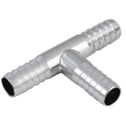 Stainless Steel Tee - 5/16 in Barbed