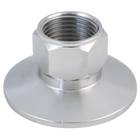 Stainless - 1.5 in. T.C. x 1/2 in. BSPT Female