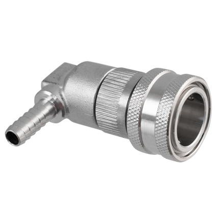 Ball Lock Quick Disconnect (QD) Bev Out (Stainless) - Barbed