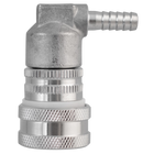 Ball Lock Quick Disconnect (QD) Gas In (Stainless) - Barbed