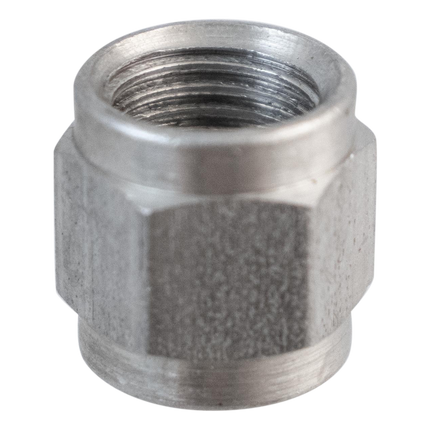Komos - Flare Fitting - Stainless 1/4 in. Swivel Nut for 1/4 in. Barb - Pack of 4