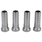 Komos - Flare Fitting - Stainless 1/4 in. Barb - Pack of 4