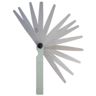 Feeler Gauge for Mill Gap Settings - 17 Blade (0.02-1mm)