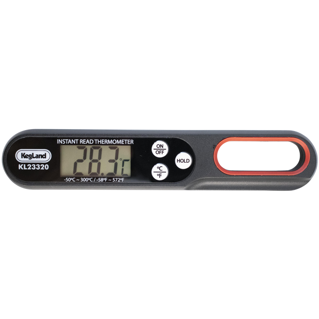 KegLand Digital Instant Read Thermometer w/ Folding Probe