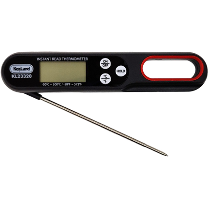 KegLand Digital Instant Read Thermometer w/ Folding Probe