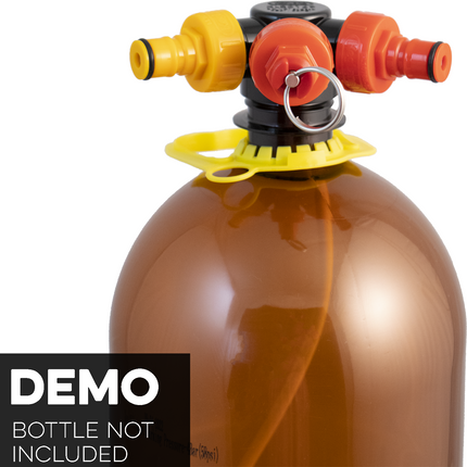 PCO38 Hydra Tapping Head Kit - Includes Silicone Elbow, Tube, PRV, Carbonation Caps, Filter