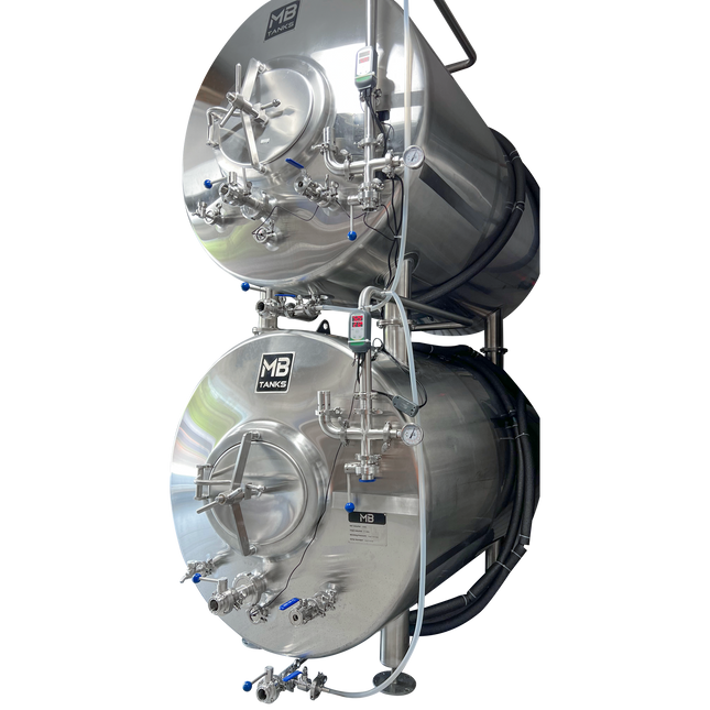 MB - Pro Lager Tanks - 10 bbl - Set of Top & Bottom