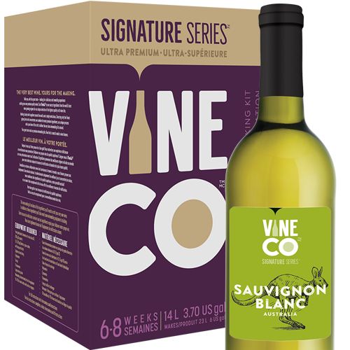 Wine Kit - VineCo - Signature Series - Sauvignon Blanc, Adelaide Hills, Australia (Includes Skins)