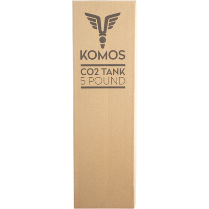 5 lb Aluminum CO2 Tank - KOMOS