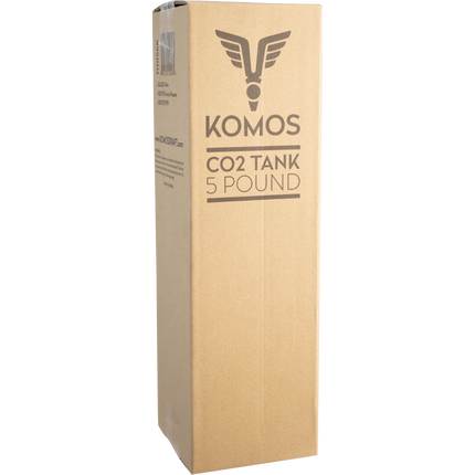 5 lb Aluminum CO2 Tank - KOMOS