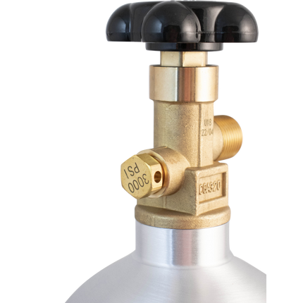 5 lb Aluminum CO2 Tank - KOMOS