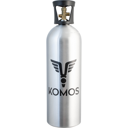 20 lb Aluminum CO2 Tank - KOMOS