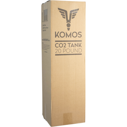 20 lb Aluminum CO2 Tank - KOMOS