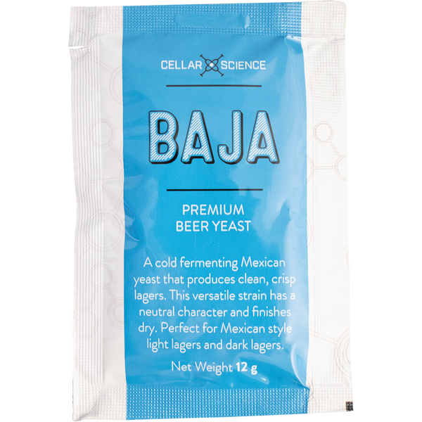 CellarScience® BAJA Dry Yeast | Mexican Lager | Premium Beer Yeast