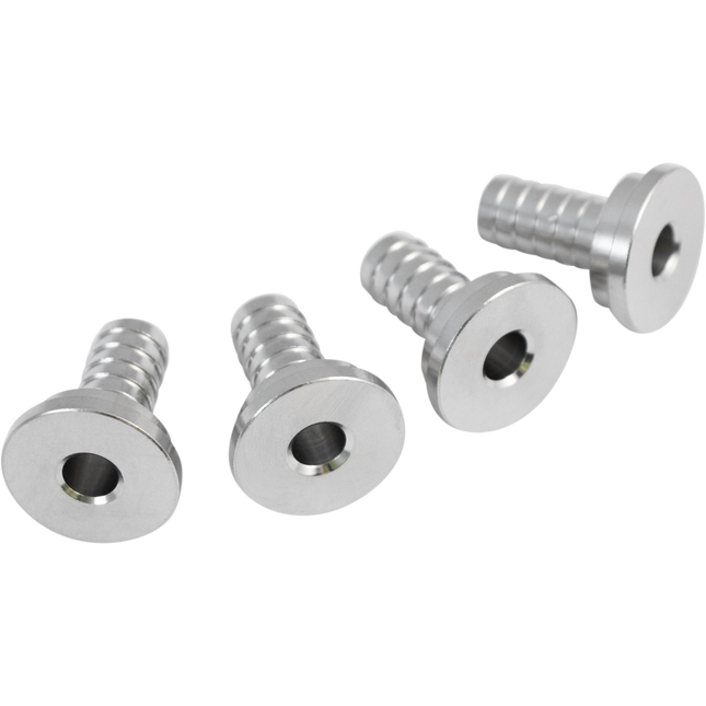 Komos - Stainless 5/16 in. Tailpiece - Pack of 4