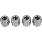Komos - Flare Fitting - 1/4 in. Swivel Nut for 1/4 in. Barb - Pack of 4