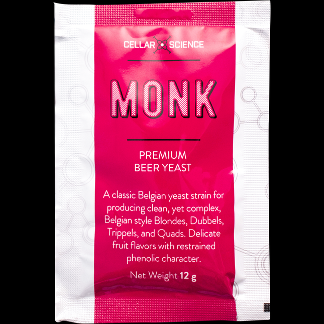 CellarScience - Dry Yeast - MONK Belgian Abbey Ale - PLACEHOLDER