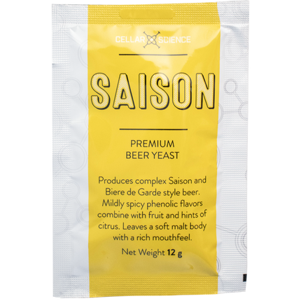 CellarScience - Dry Yeast - SAISON Ale - PLACEHOLDER