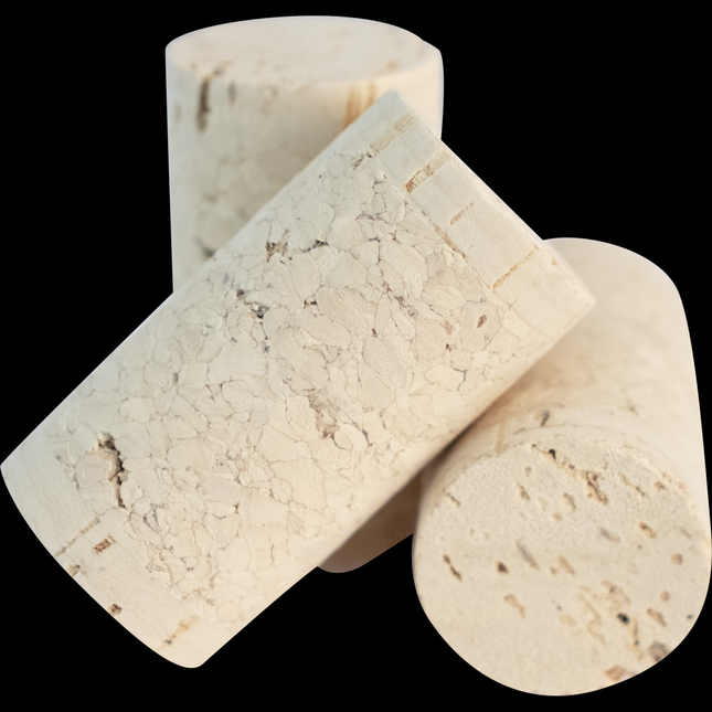 Wine Corks | 1.75 | 24x44 | Molinas Premium Twin Disc (1+1) | Agglomerated with Solid Ends - PLACEHOLDER