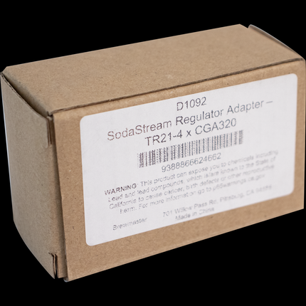 SodaStream Regulator Adapter - TR21-4 x CGA320