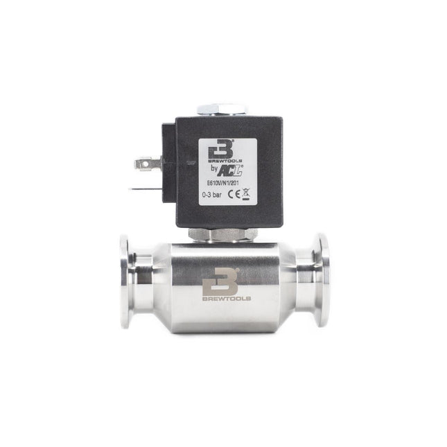 Brewtools - Solenoid valve, T.C. 34mm, NC, DC24V