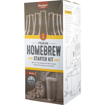 Premium Homebrewing Starter Kit - Stainless Fermenter - PLACEHOLDER