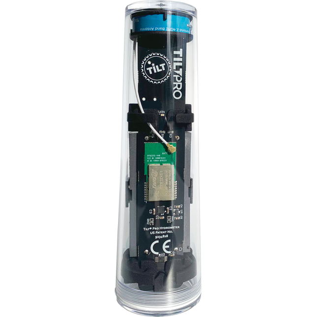 Tilt Pro Hydrometer and Thermometer - Black